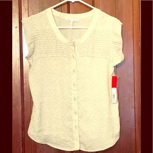 French Connection button down tank.